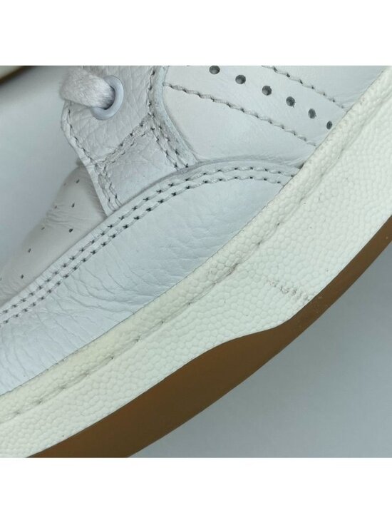 SAINT LAURENT SL/61 Low-Top White Leather Sneakers - US 10 main image 6
